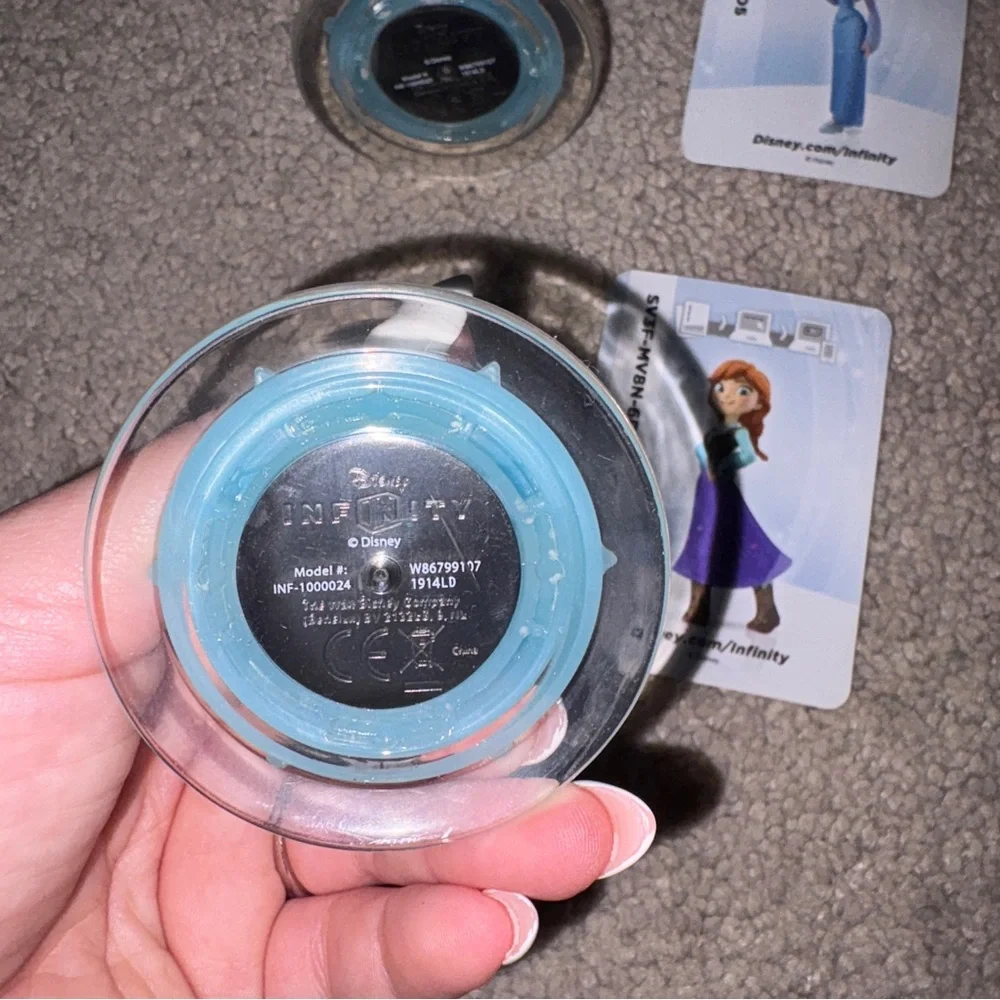 Elsa & Anna • Disney Infinity 2.0 Game figure with Power Disc